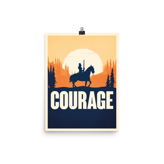 Courage Poster