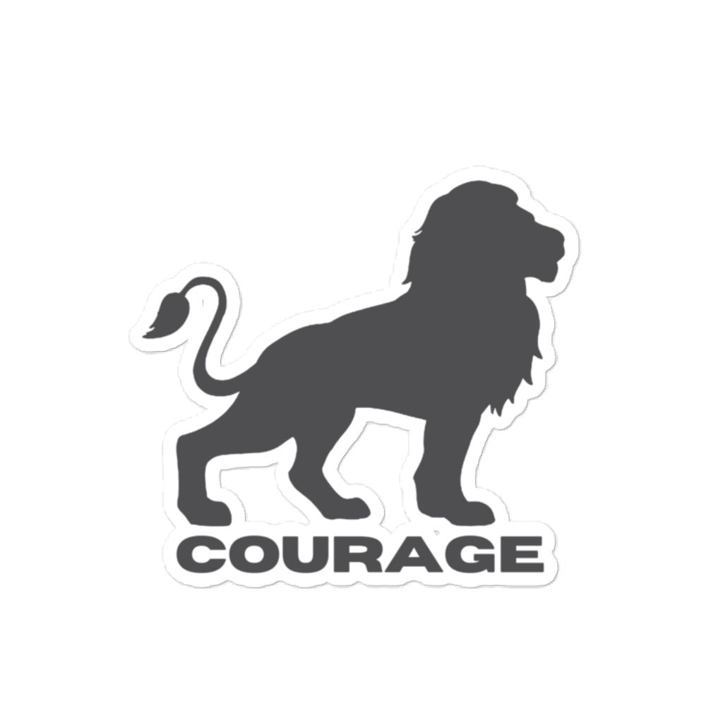 Courage sticker