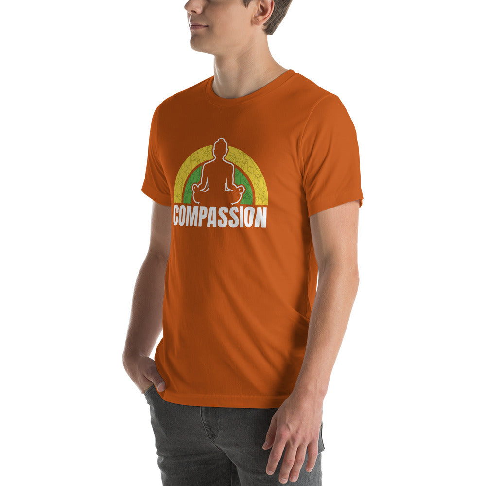 The Compassion Retro Unisex t-shirt