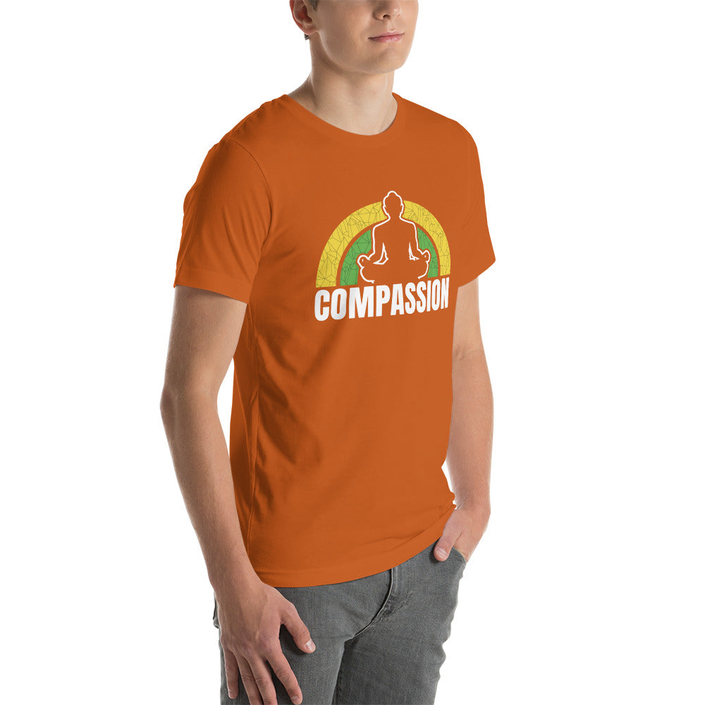 The Compassion Retro Unisex t-shirt