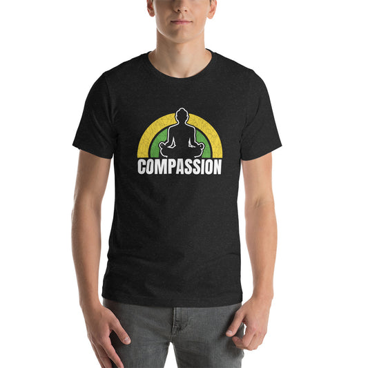 The Compassion Retro Unisex t-shirt